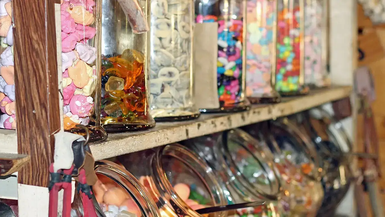 Lolly shop jars
